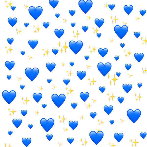 Синее сердечко