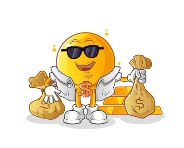 Богатый смайлик