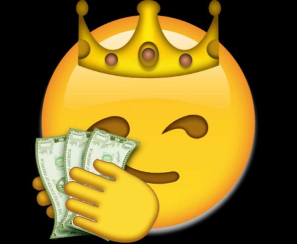 Смайлик деньги