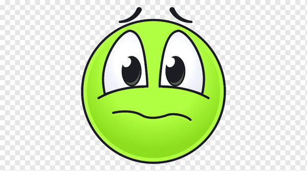 Зеленый смайлик