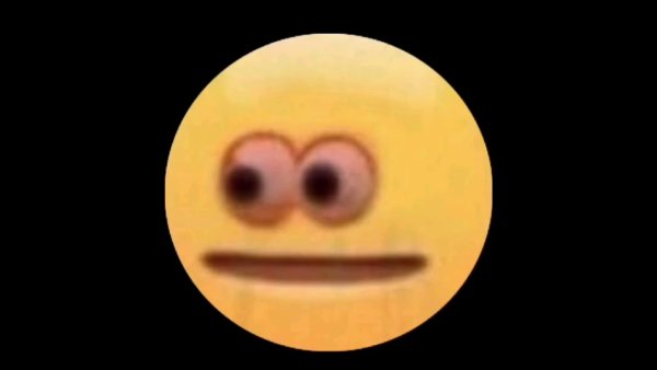 Смайл с красными глазами