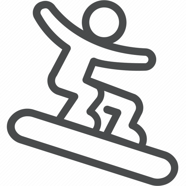 Дети спорт зима вектор