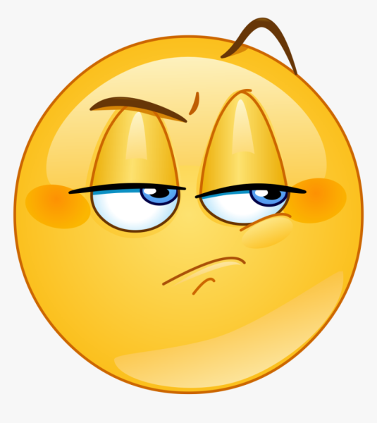 Обиженный смайлик