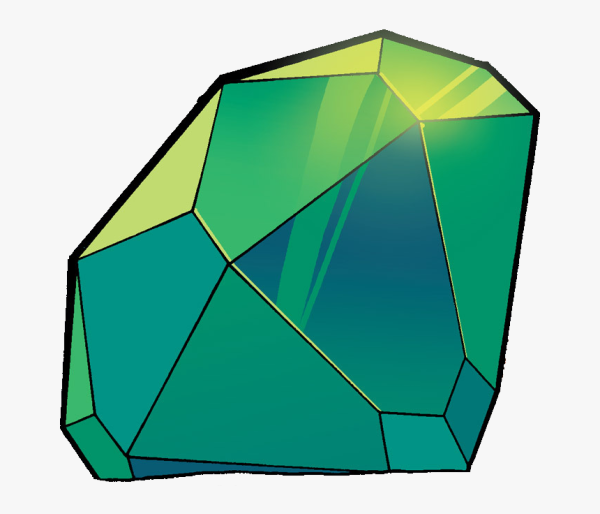 Изумруд рисунок