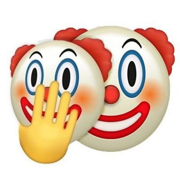 Клоун Emoji