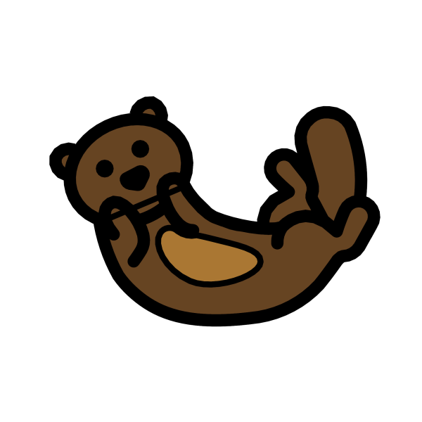 ЭМОДЖИ выдра