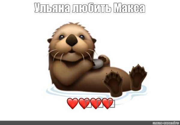 Выдра смайлик