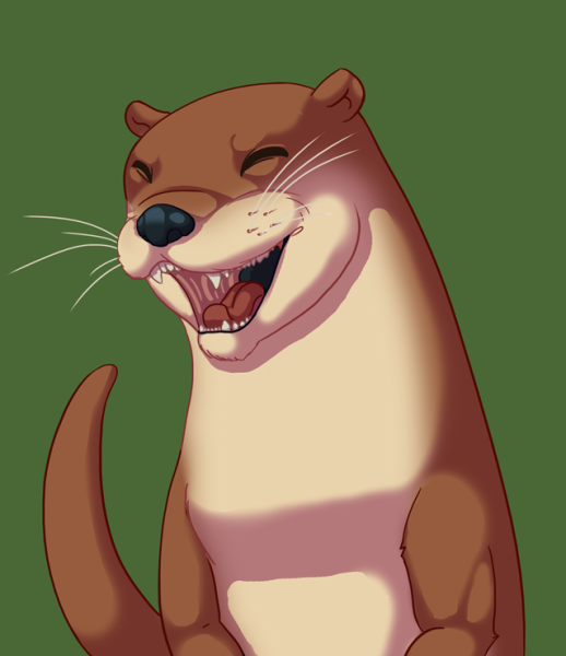 Чиби зверюшки выдра