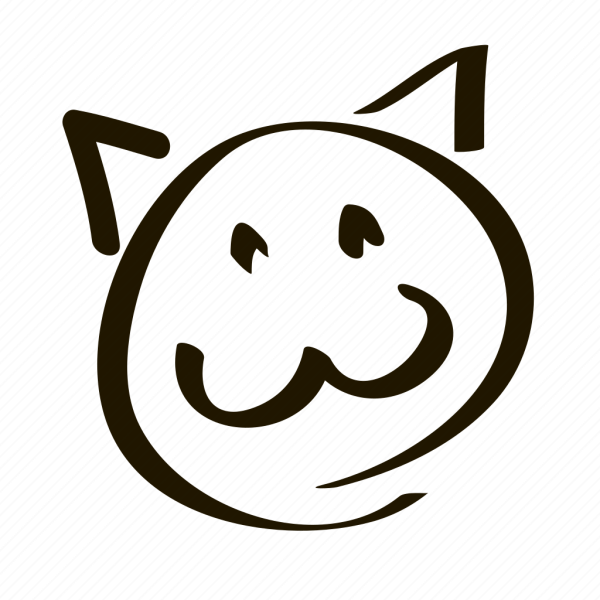 Кошка смайлик символами