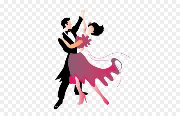 Спортивные бальные танцы вектор