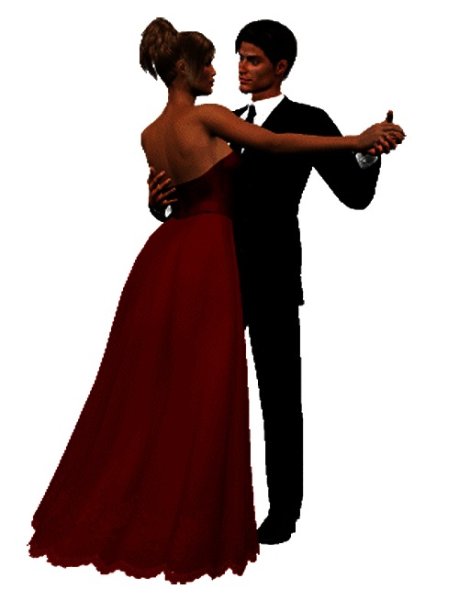 Танцующие пары анимация