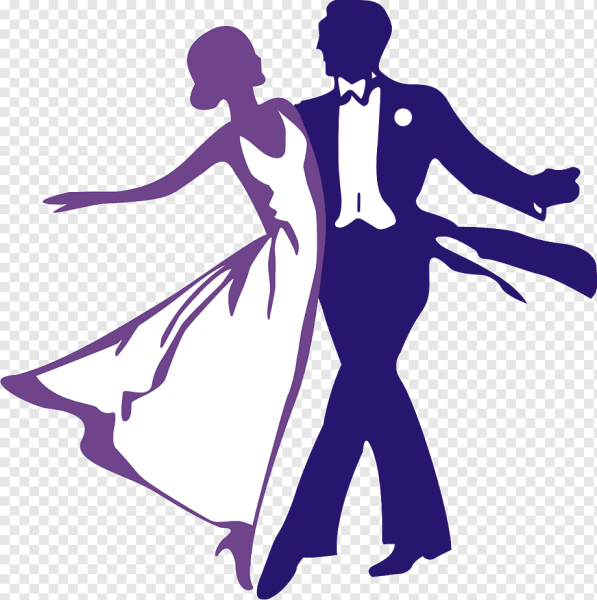 Силуэт танцующей пары