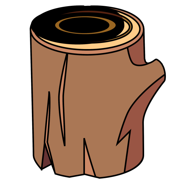 Стикер бревно