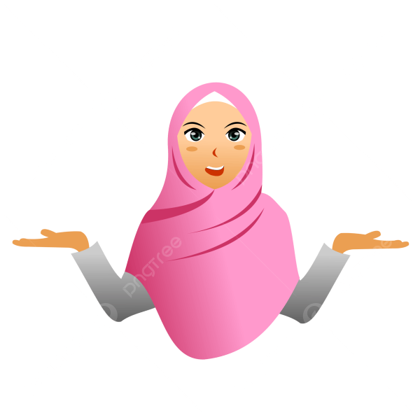 Стикеры в хиджабе