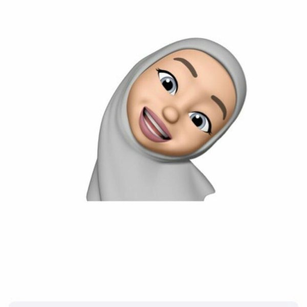 ЭМОДЖИ девочка в хиджабе