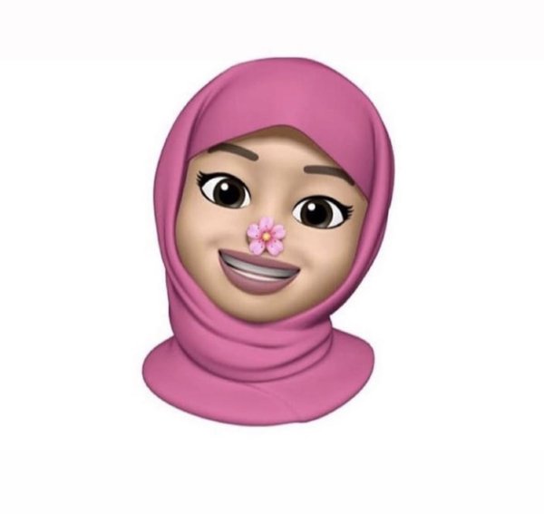 Эмодзи мусульманский девушки