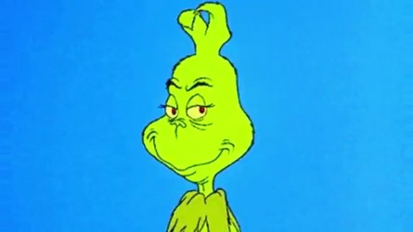 Гринч надпись