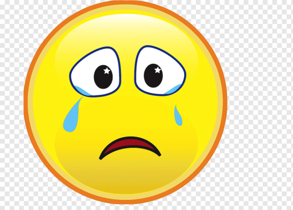 Грустный смайлик