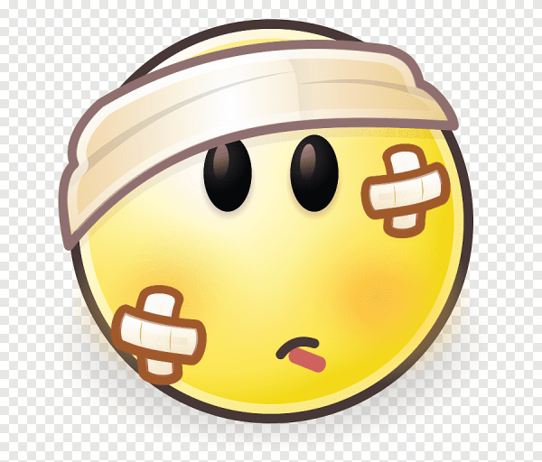 Смайлик болеет