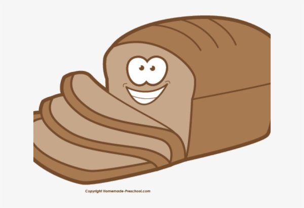 Хлеб мультяшный