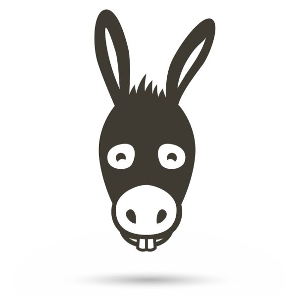 Морда ослика