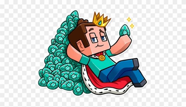 Стикеры с МАЙНКРАФТОМ