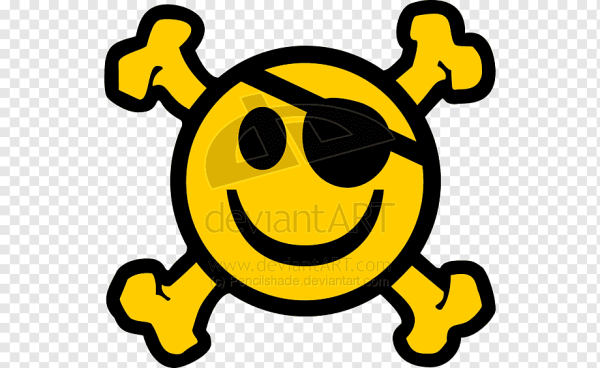 Пиратский смайлик