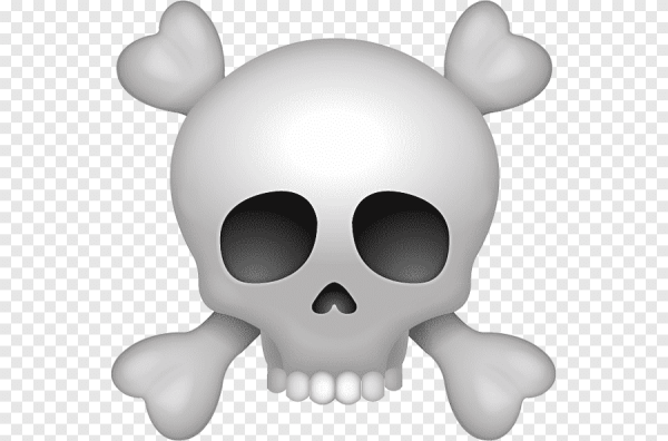 Эмодзи скелет