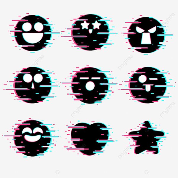 Смайлик глюк