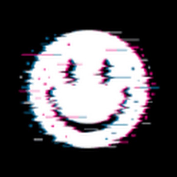 Глитч смайлик