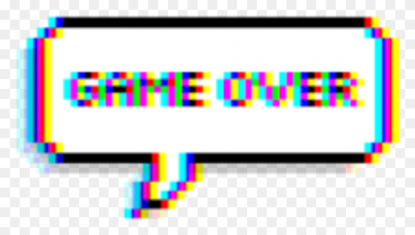 Лицо в помехах гиф