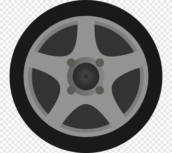 Колесо на прозрачном фоне