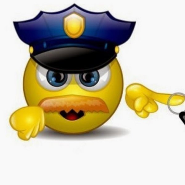 Смайлик милиционер