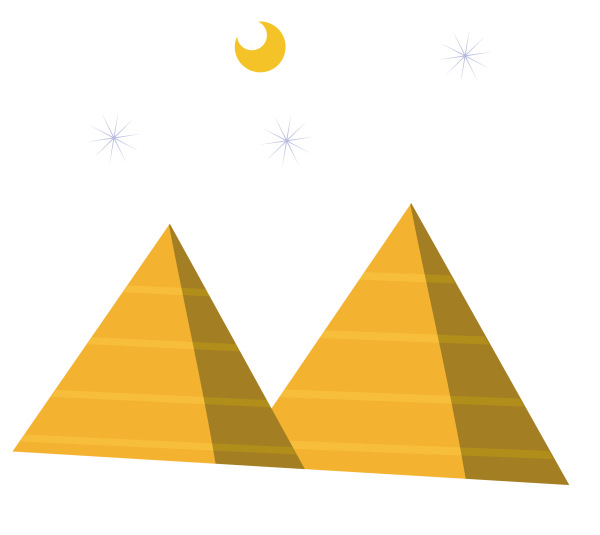 Пирамида мультяшный