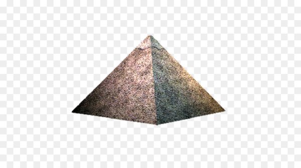 Пирамида на белом фоне