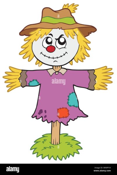 Маска пугало для детей