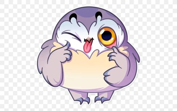 Стикеры Совенок Фил