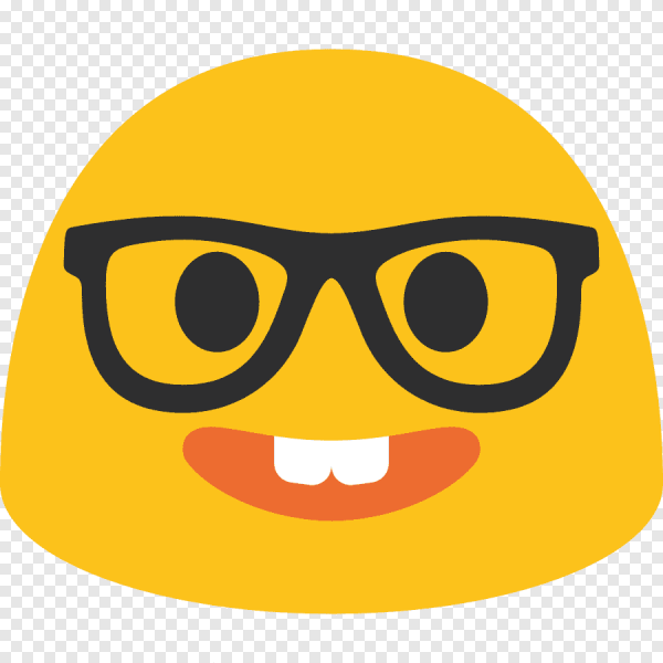 Стикер с очками