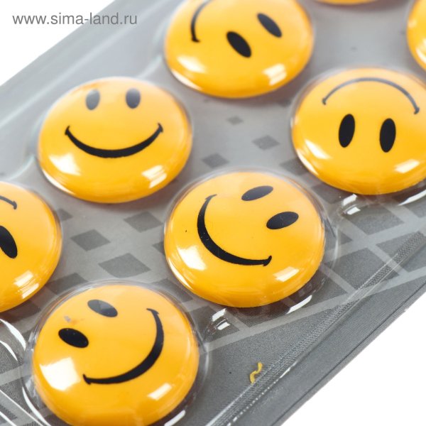 Смайлики магнитики на холодильник