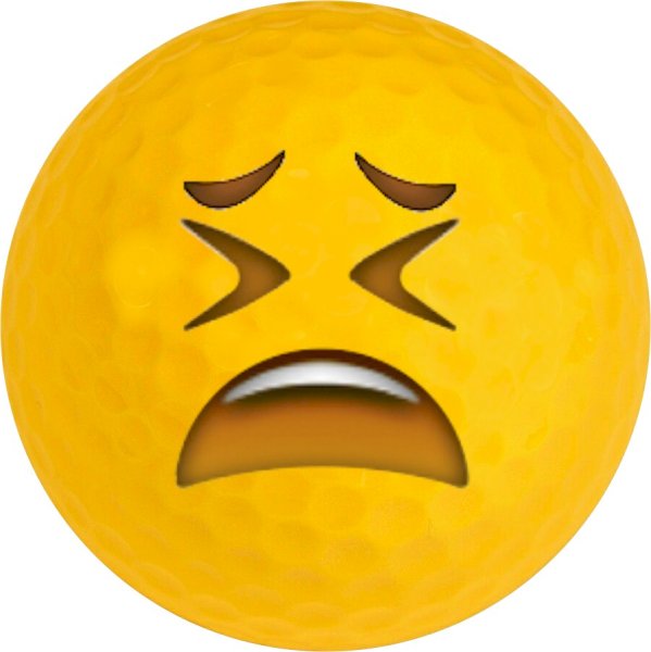 Напряженный смайлик