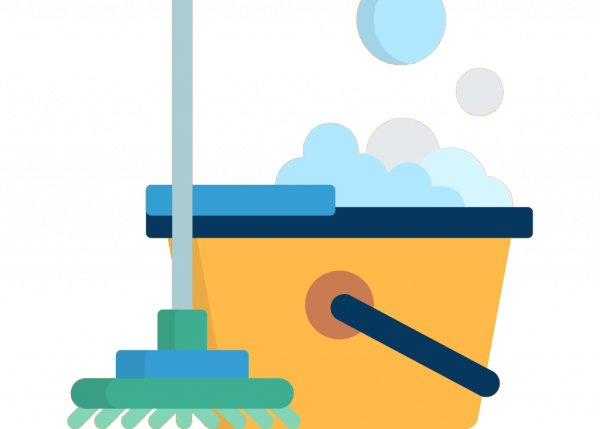 Значок швабры