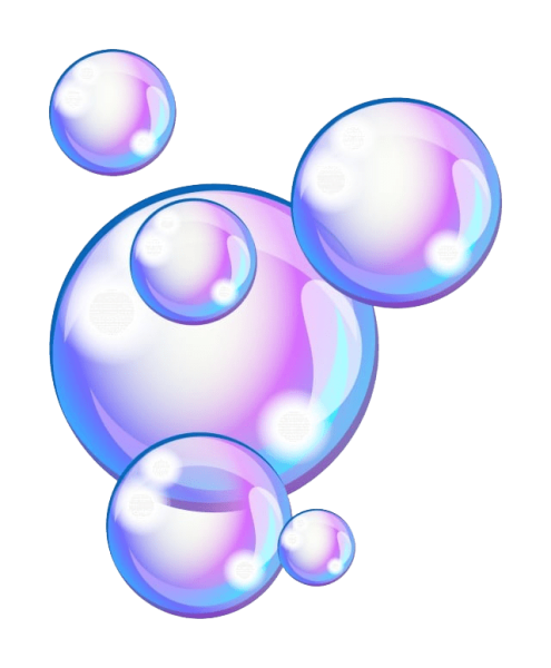 Мыльный пузырь мультяшный