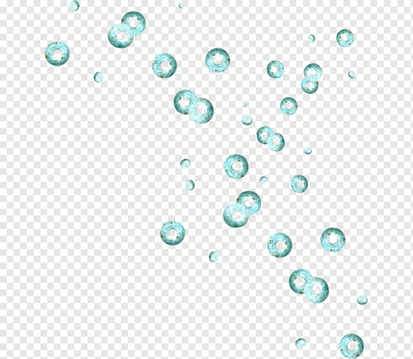 Водные пузырьки без фона