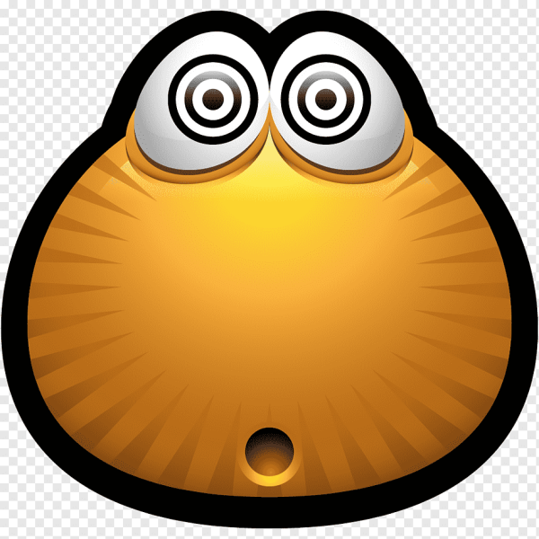 Коричневый смайлик