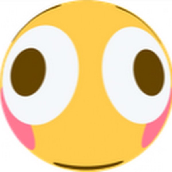 Смайл с вытаращенными глазами