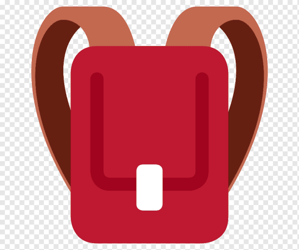 Эмодзи рюкзак