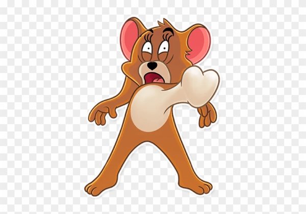 Стикер мышонок Джерри