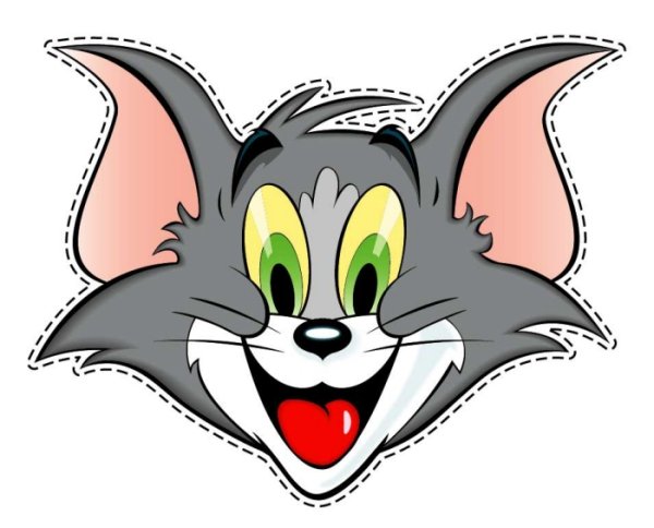 Маска кота Тома