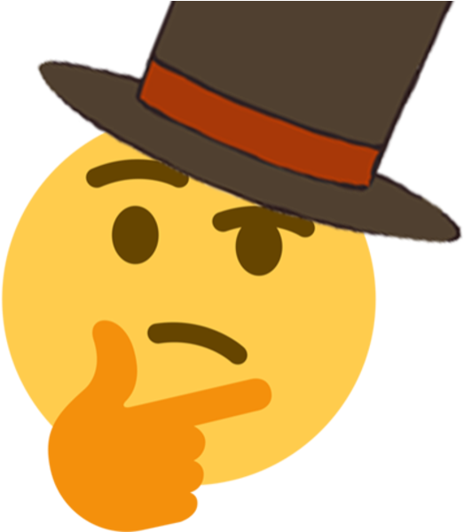 Эмодзи с моноклем