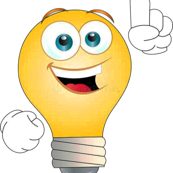 Лампочка с глазами